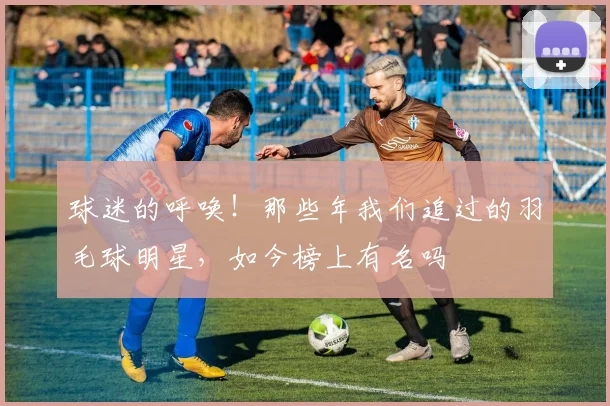 球迷的呼唤！那些年我们追过的羽毛球明星，如今榜上有名吗